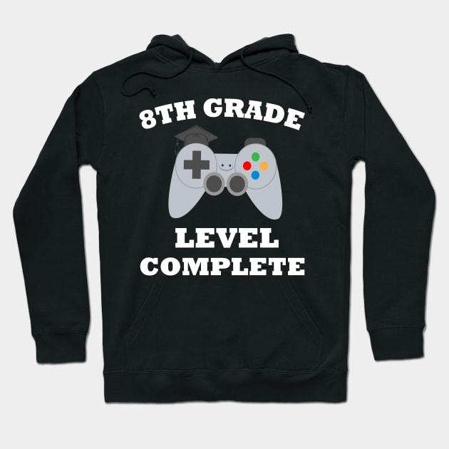 2022 8th Grade Graduation Gamer Graduation Hoodie by sufian